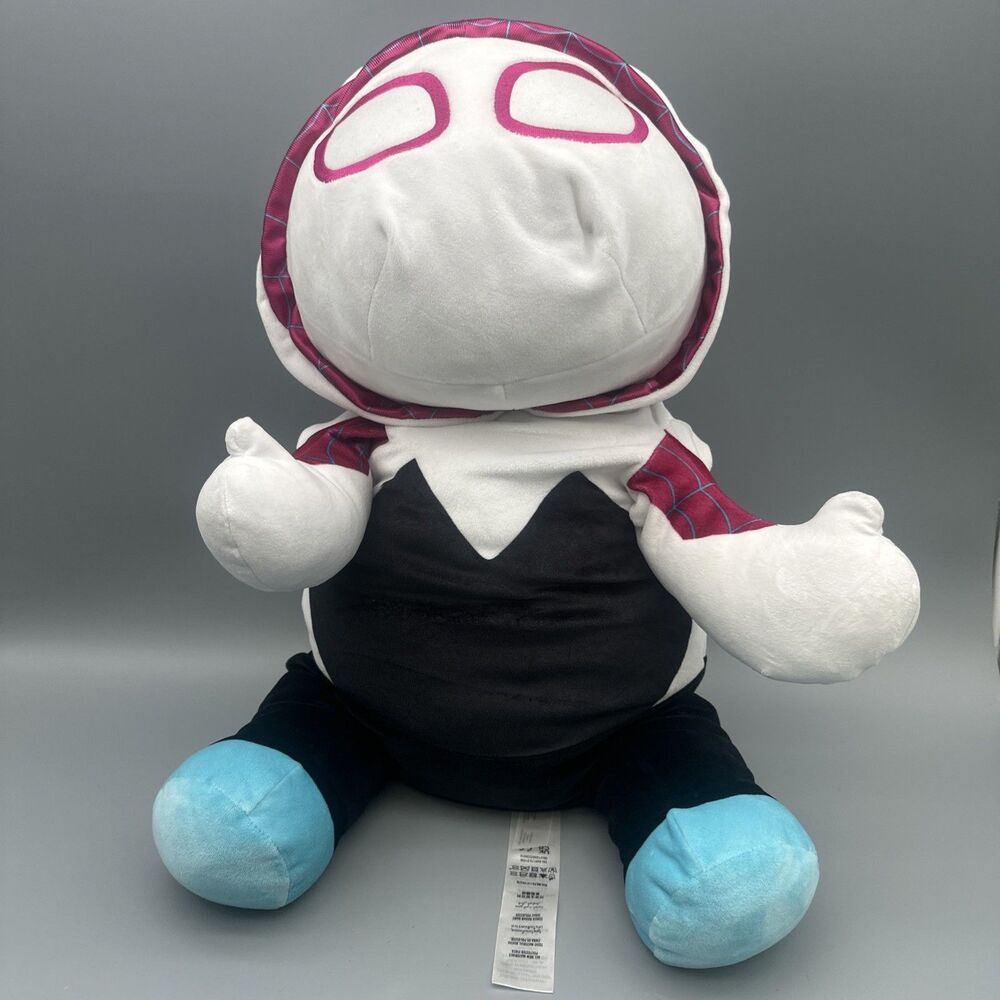 Marvel Plush Ghost Spider Gwen 24”  Disney Store Exclusive Jumbo Large Rare